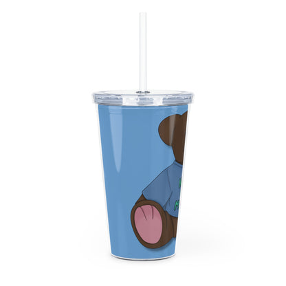 (Not a) Mimic Plastic Tumbler with Straw