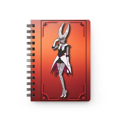 Space Warrior Carmilla Spiral Bound Journal