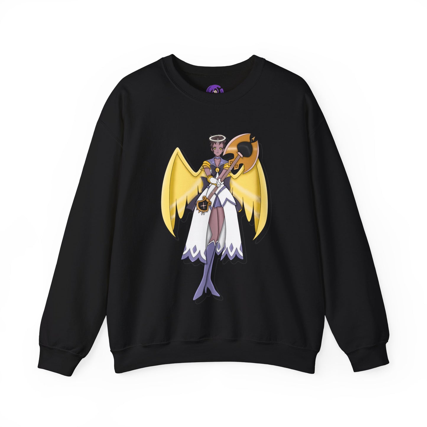 Space Warrior Adam Heavy Blend™ Crewneck Sweatshirt