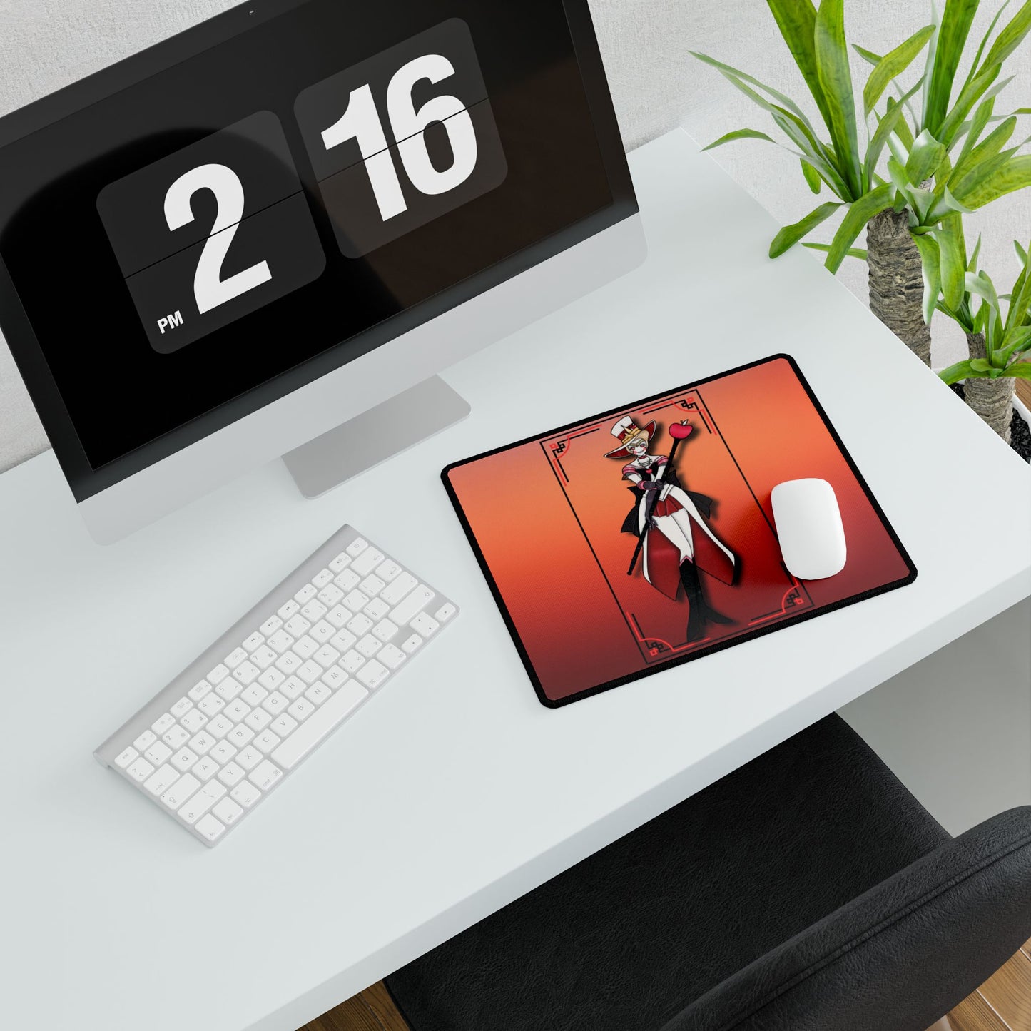 Space Warrior Lucifer Desk Mats