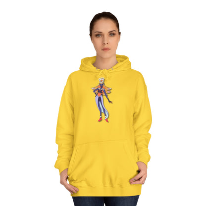 Space Warrior Sir Pentious College Hoodie