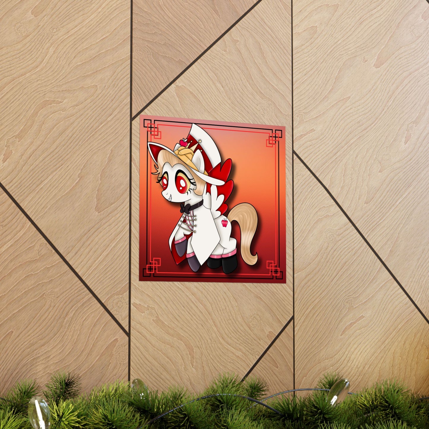 Pony Lucifer Matte Vertical Posters