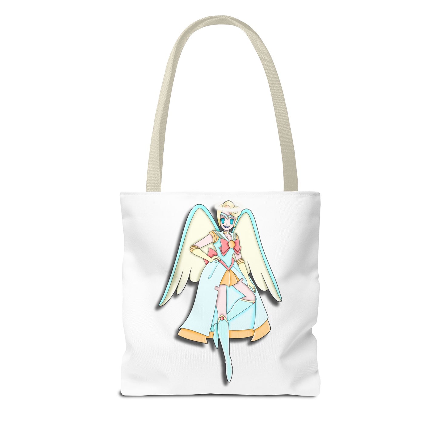 Space Warrior Saint Peter Tote Bag