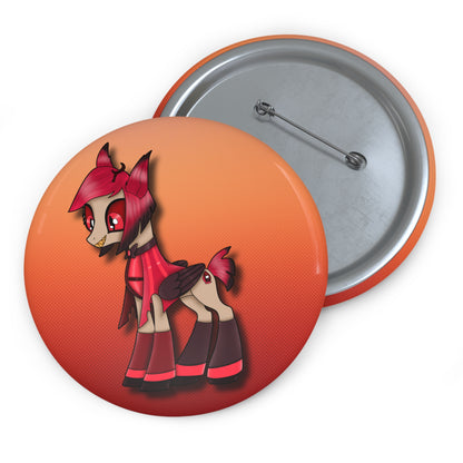 Pony Alastor Pin Buttons