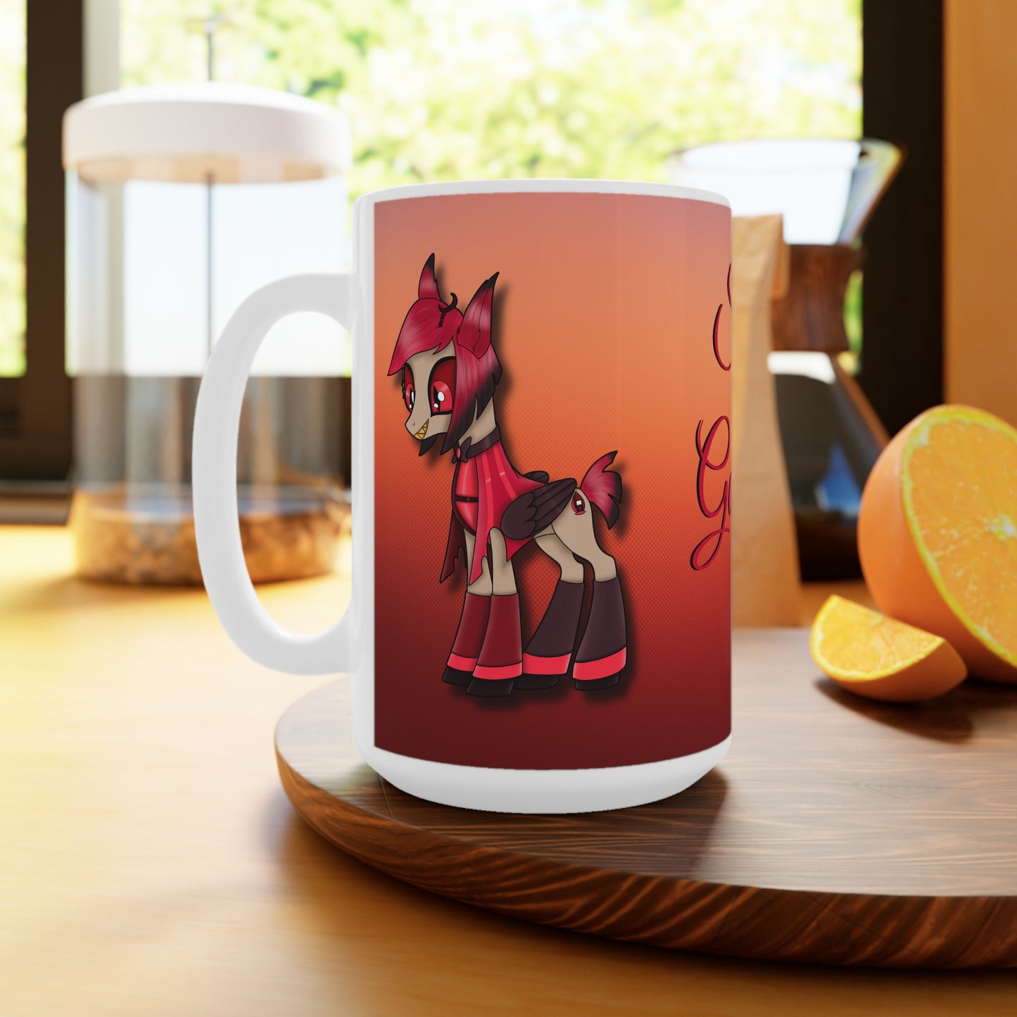 Pony Alastor White Ceramic Mug