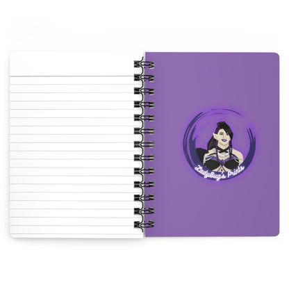 Winged Kitten Spiral Bound Journal