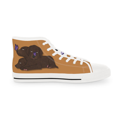 Cerberus Puppy Men's High Top Sneakers