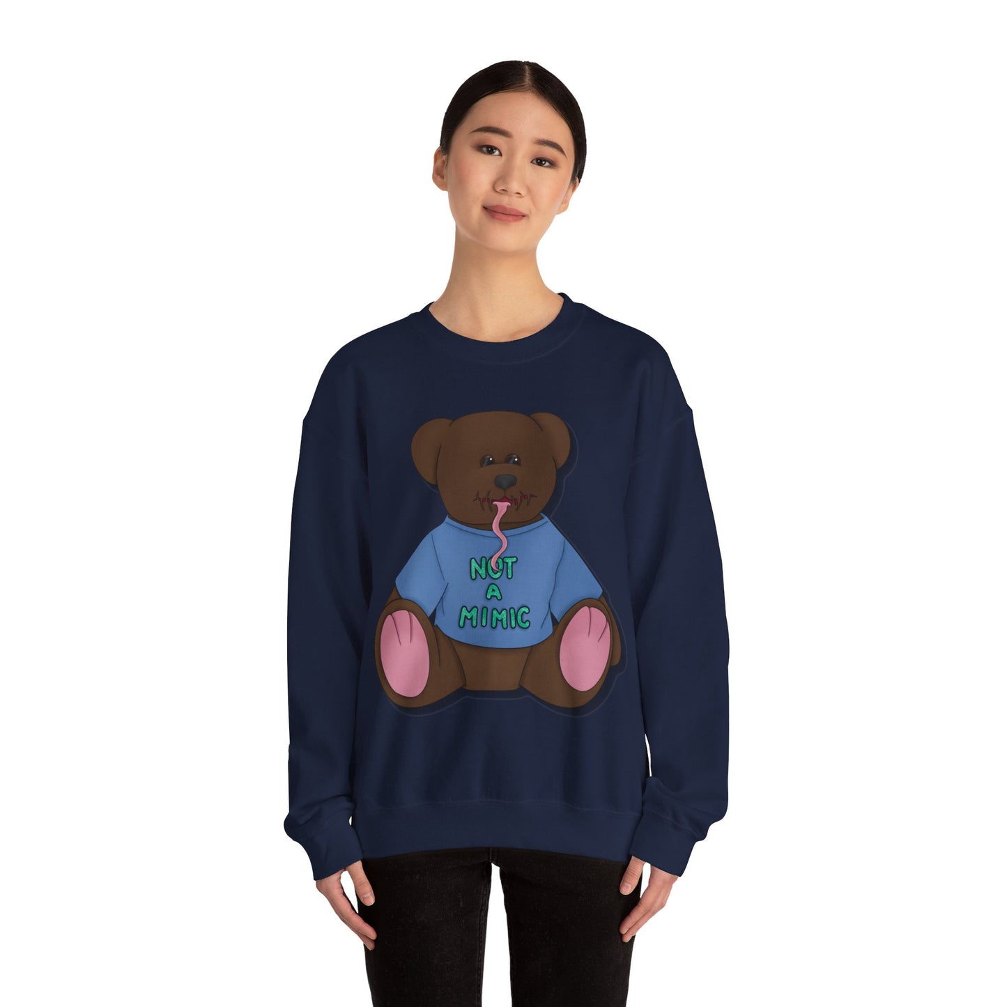 (Not a) Mimic Unisex Heavy Blend™ Crewneck Sweatshirt