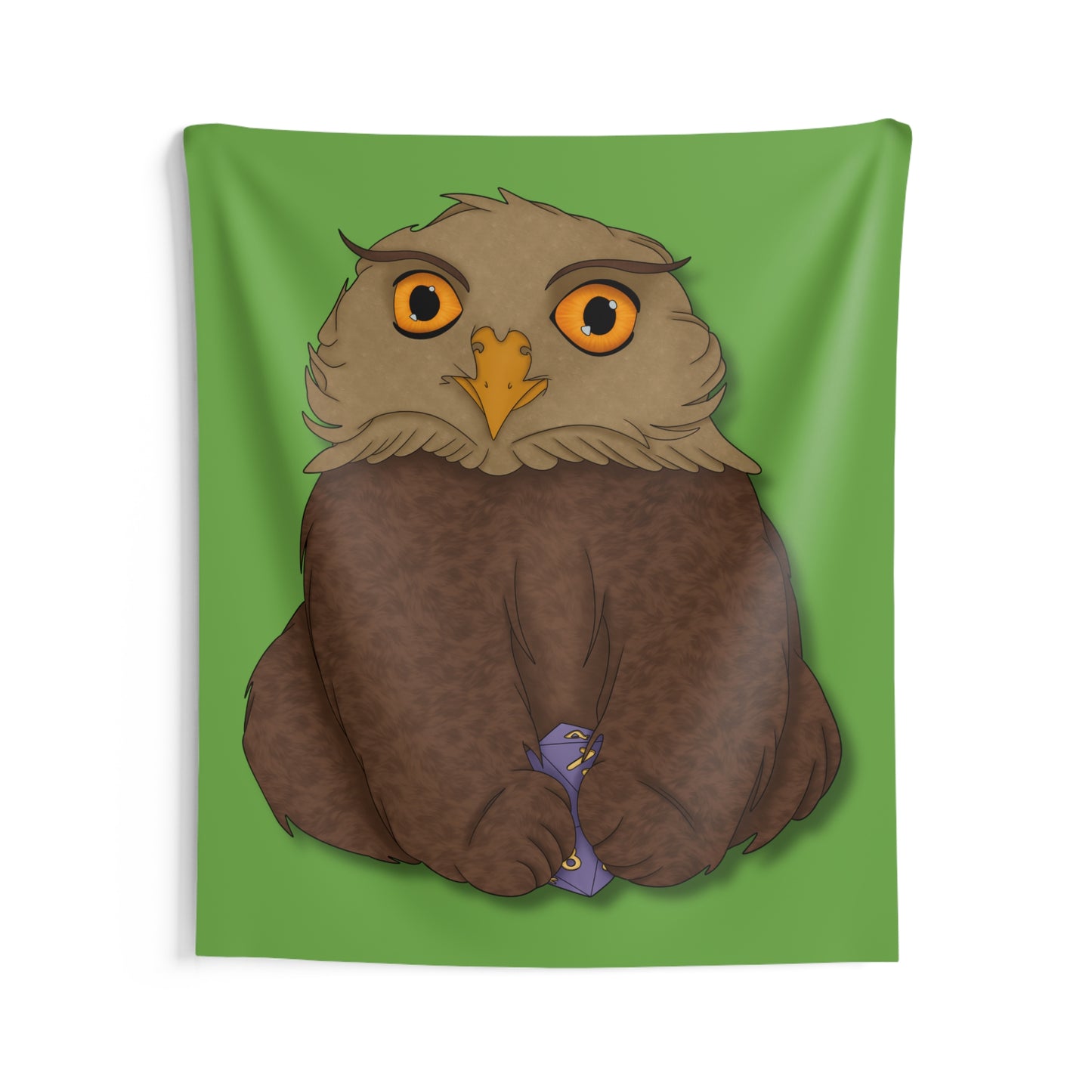 Owlbear Cub Indoor Wall Tapestries