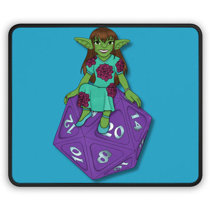 Goblin on a d20 Gaming Mouse Pad