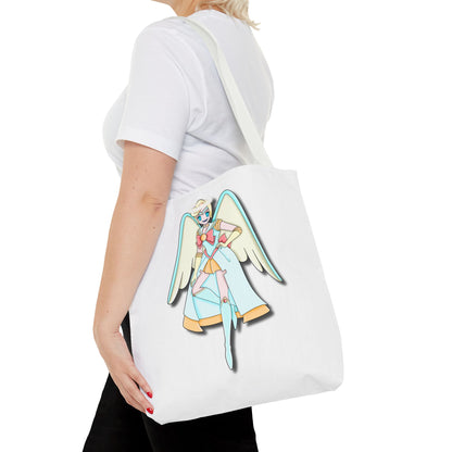 Space Warrior Saint Peter Tote Bag