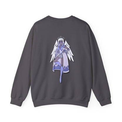 Space Warrior Emily Heavy Blend™ Crewneck Sweatshirt