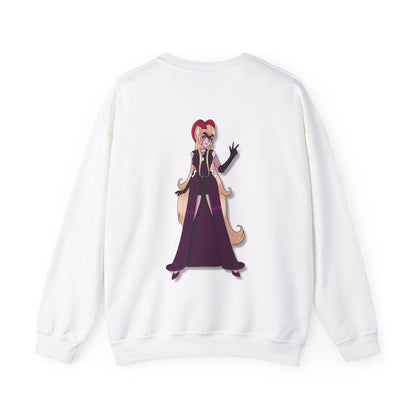 Space Warrior Lilith Heavy Blend™ Crewneck Sweatshirt