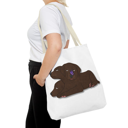 Cerberus Puppy Tote Bag