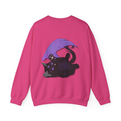 Winged Kitten Unisex Heavy Blend™ Crewneck Sweatshirt