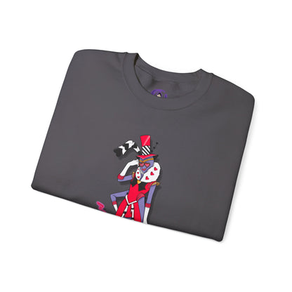 Space Warrior Valentino Heavy Blend™ Crewneck Sweatshirt