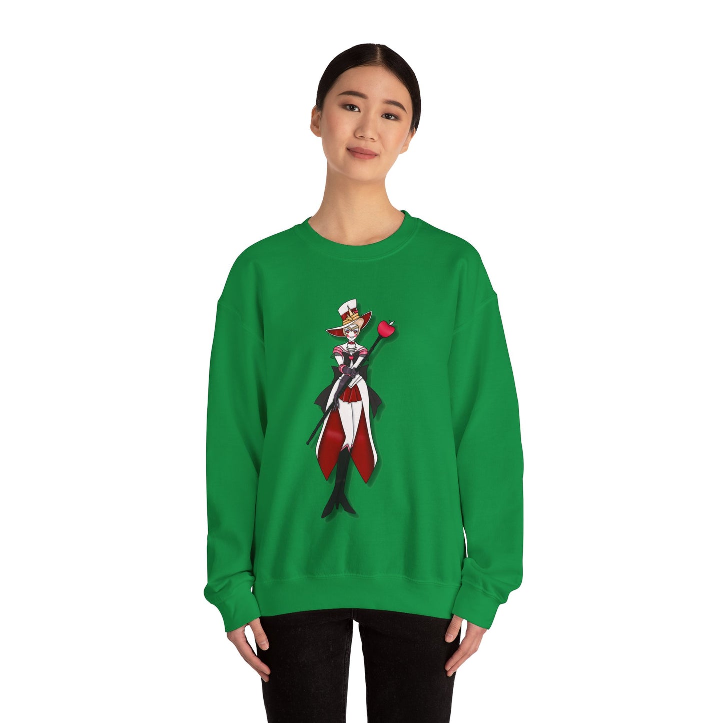 Space Warrior Lucifer Heavy Blend™ Crewneck Sweatshirt