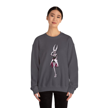 Space Warrior Carmilla Heavy Blend™ Crewneck Sweatshirt