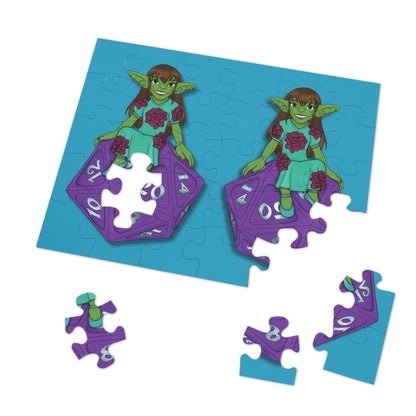 Goblin on a d20 Jigsaw Puzzle