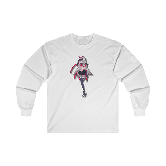 Space Warrior Vaggie Ultra Cotton Long Sleeve Tee