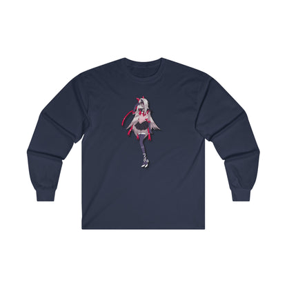 Space Warrior Vaggie Ultra Cotton Long Sleeve Tee