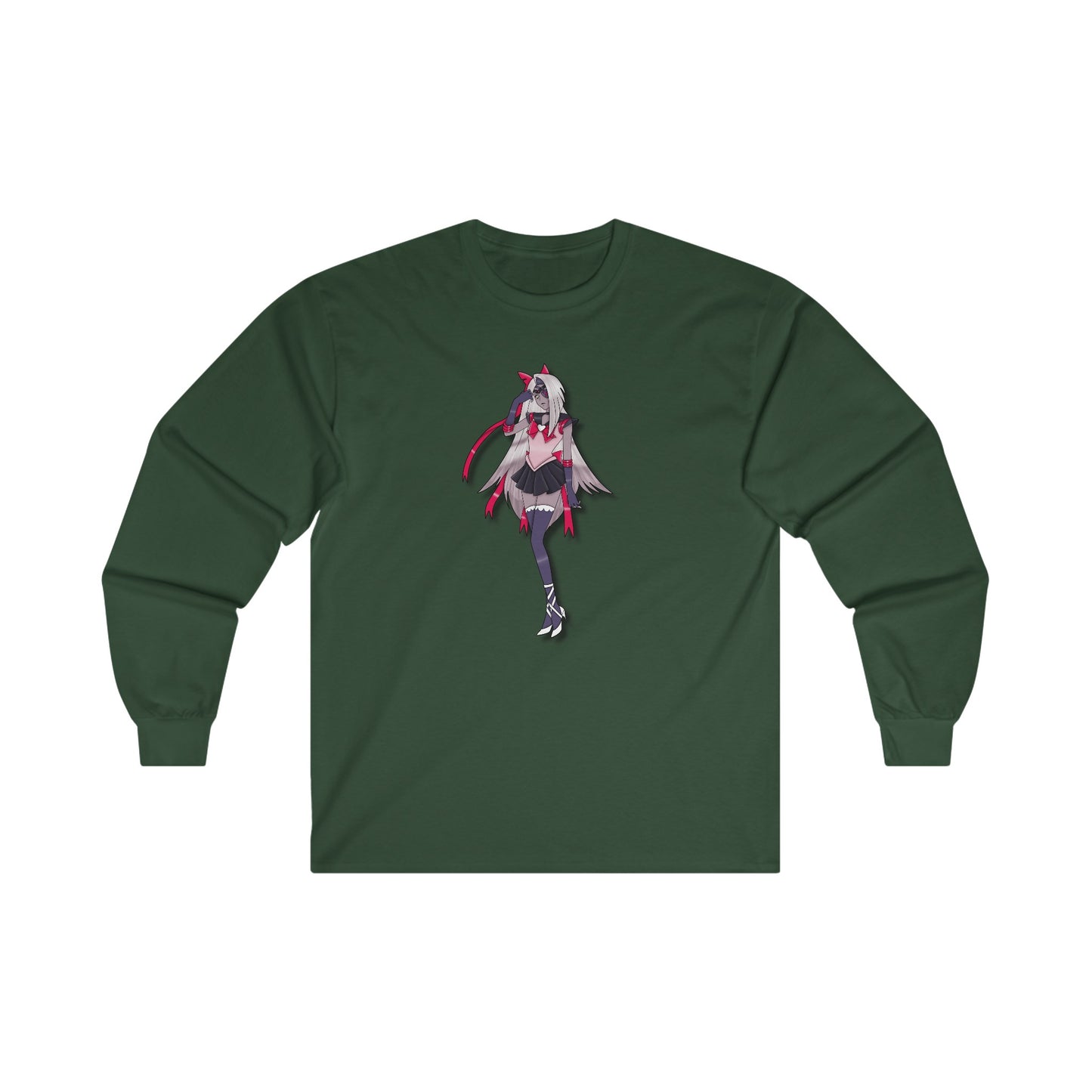 Space Warrior Vaggie Ultra Cotton Long Sleeve Tee