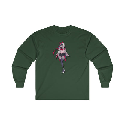 Space Warrior Vaggie Ultra Cotton Long Sleeve Tee