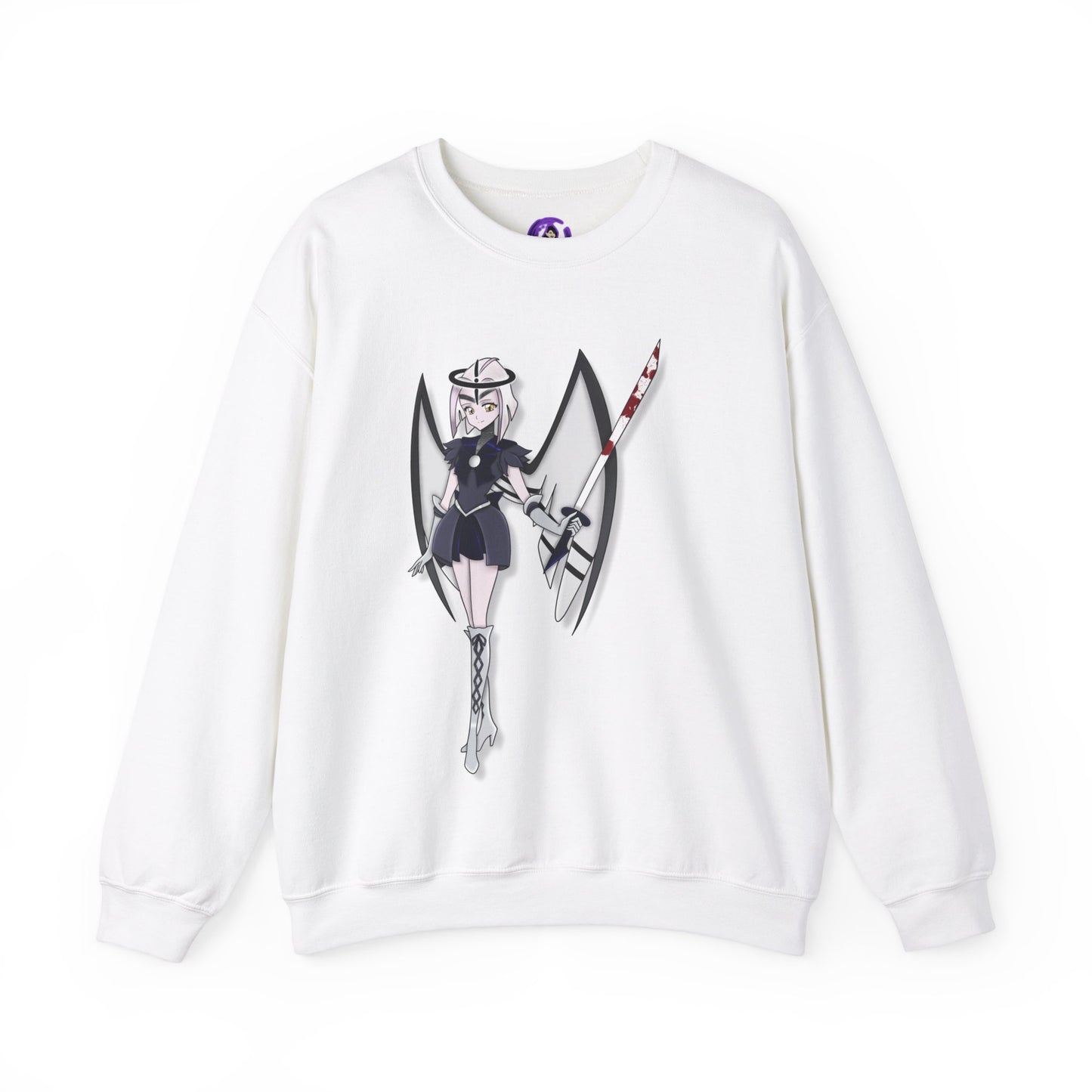 Space Warrior Lute Heavy Blend™ Crewneck Sweatshirt