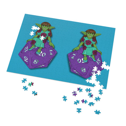 Goblin on a d20 Jigsaw Puzzle