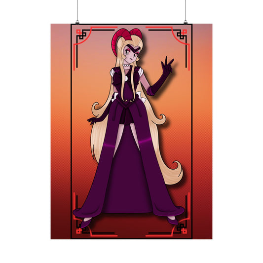 Space Warrior Lilith Matte Vertical Posters