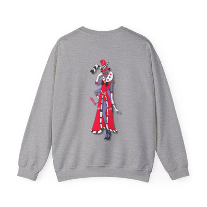 Space Warrior Valentino Heavy Blend™ Crewneck Sweatshirt