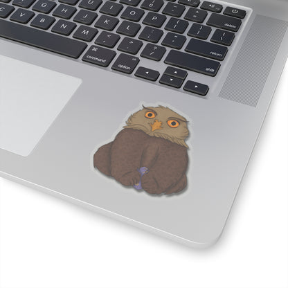 Owlbear Cub Kiss-Cut Stickers