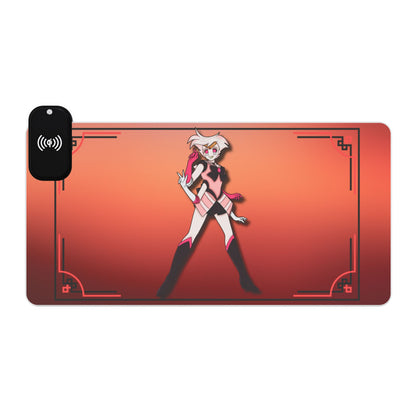 Space Warrior Angel Dust LED Gaming Mouse Pad