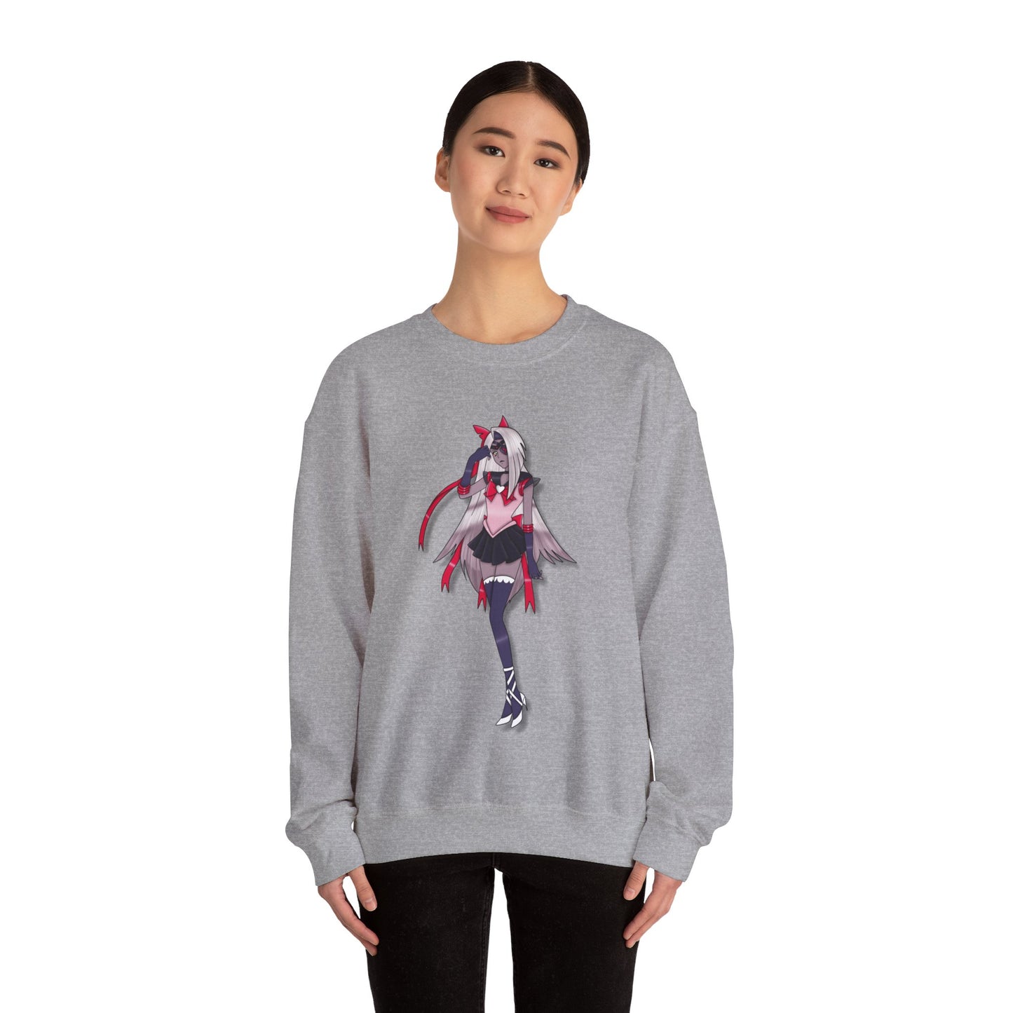 Space Warrior Vaggie Heavy Blend™ Crewneck Sweatshirt