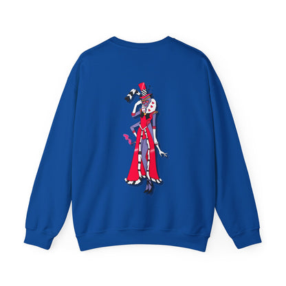 Space Warrior Valentino Heavy Blend™ Crewneck Sweatshirt