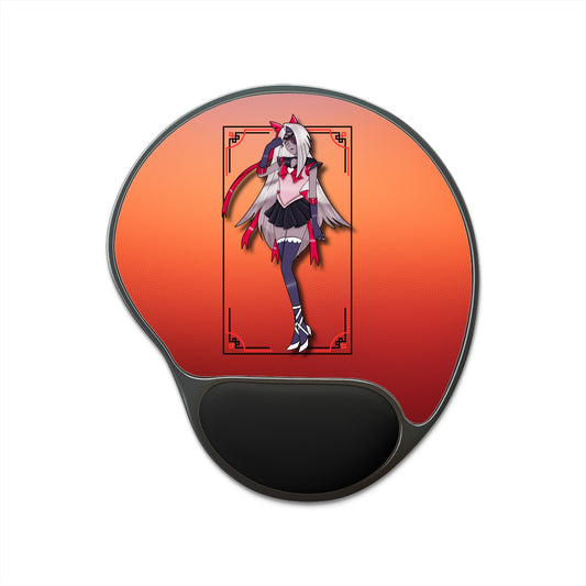 Space Warrior Vaggie Mouse Pad With Wrist Rest