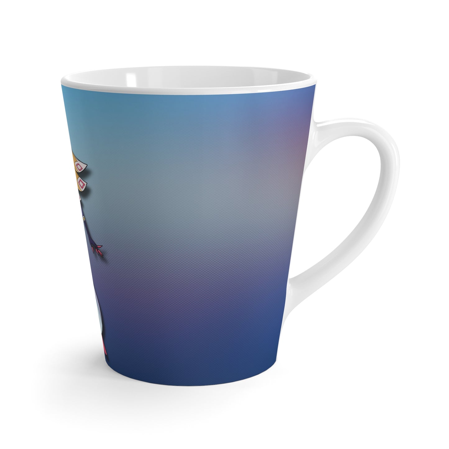 Space Warrior Sir Pentious Latte Mug