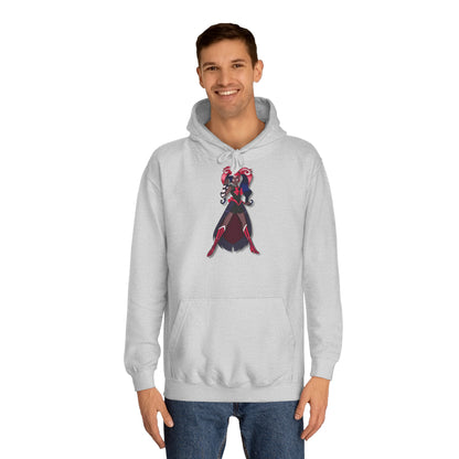 Space Warrior Velvette College Hoodie