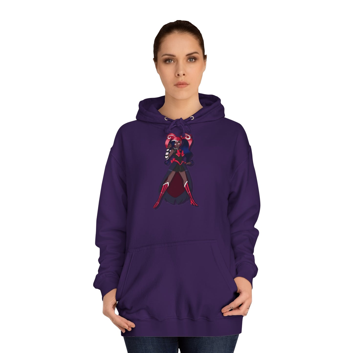 Space Warrior Velvette College Hoodie