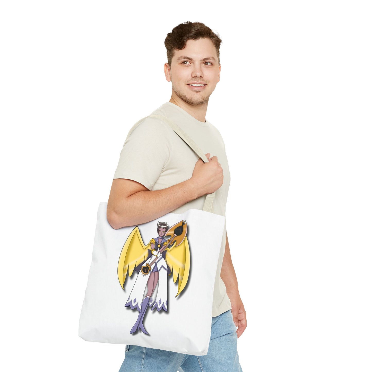 Space Warrior Adam Tote Bag