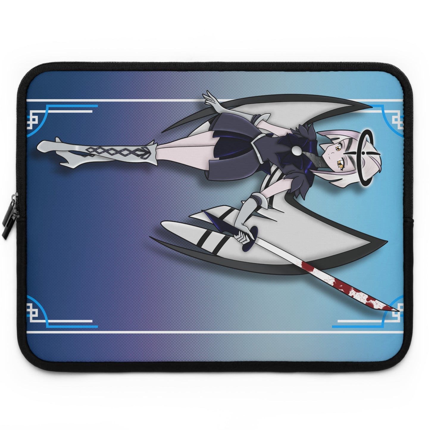 Space Warrior Lute Laptop Sleeve