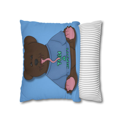 (Not a) Mimic Spun Polyester Square Pillowcase