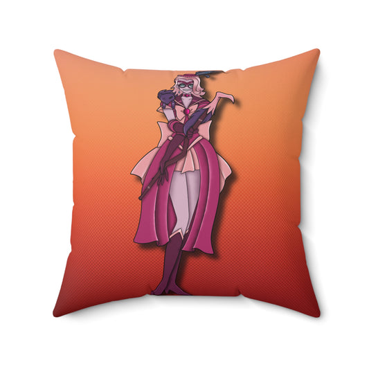 Space Warrior Susan Spun Polyester Square Pillow