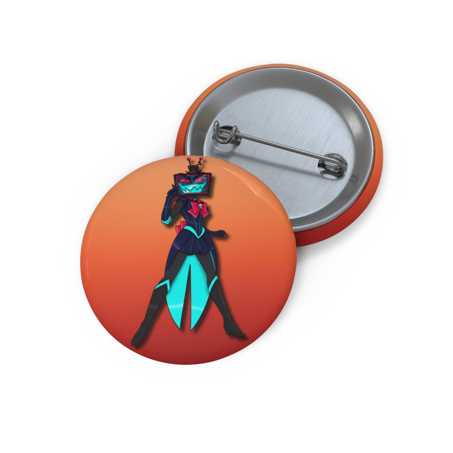 Space Warrior Vox Pin Button