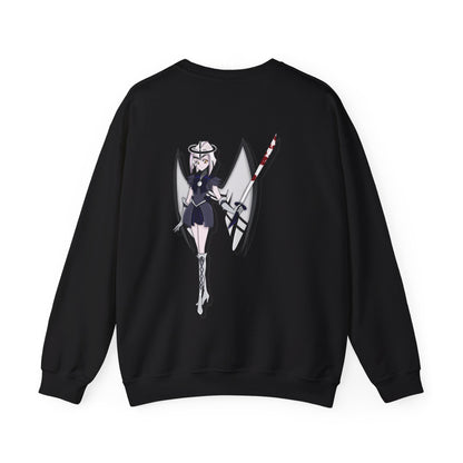 Space Warrior Lute Heavy Blend™ Crewneck Sweatshirt