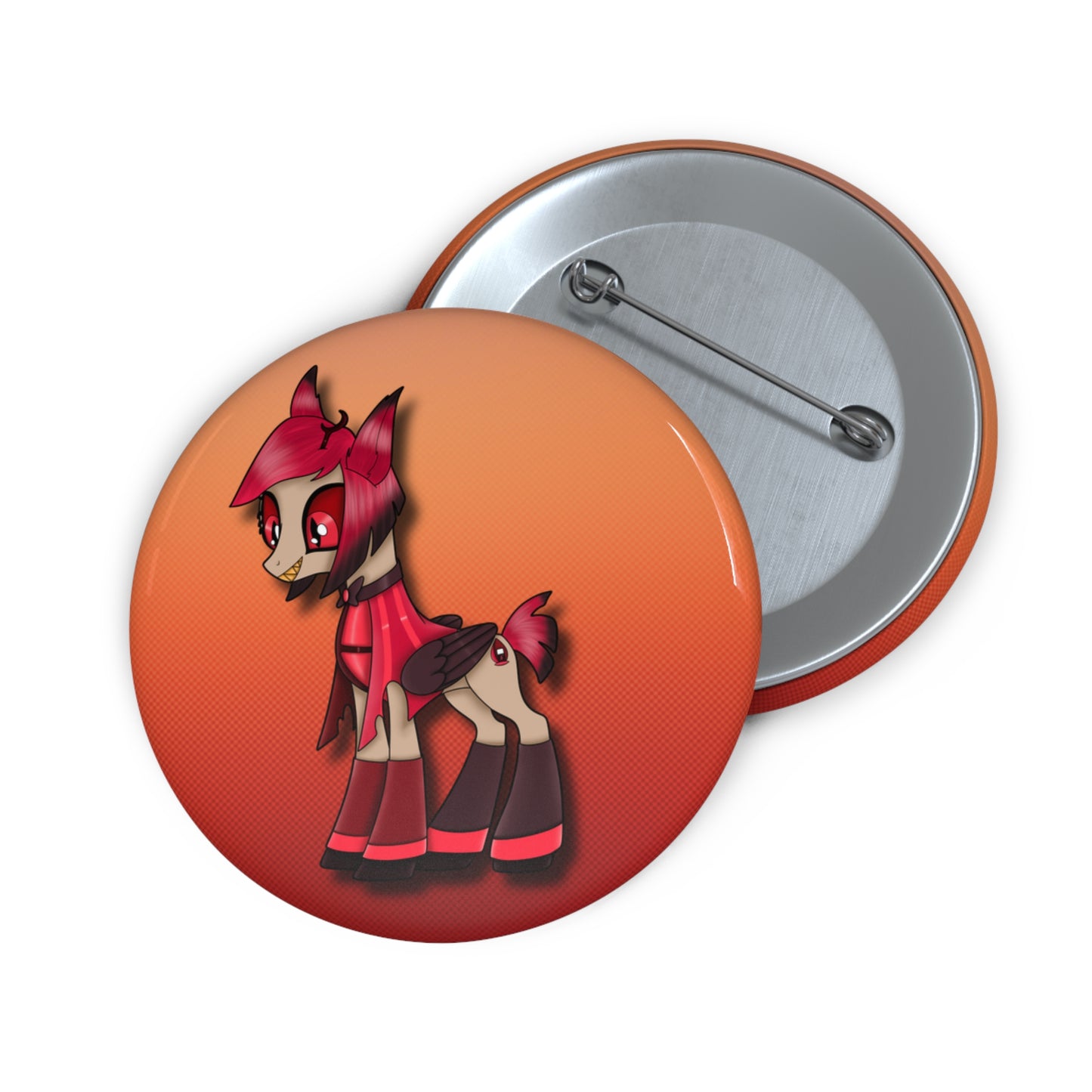 Pony Alastor Pin Buttons