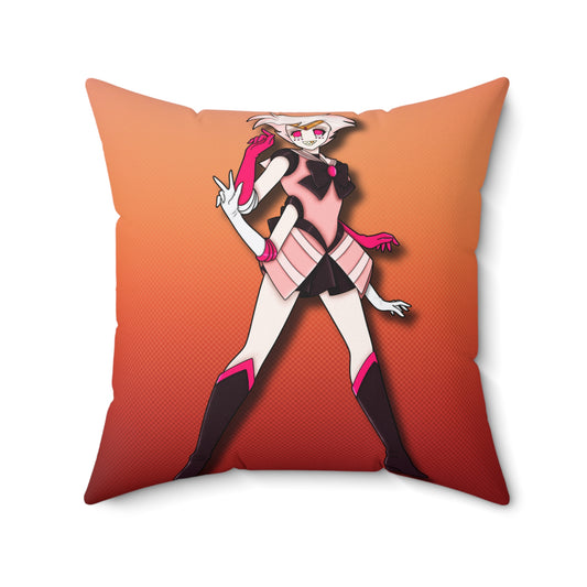 Space Warrior Angel Dust Spun Polyester Square Pillow