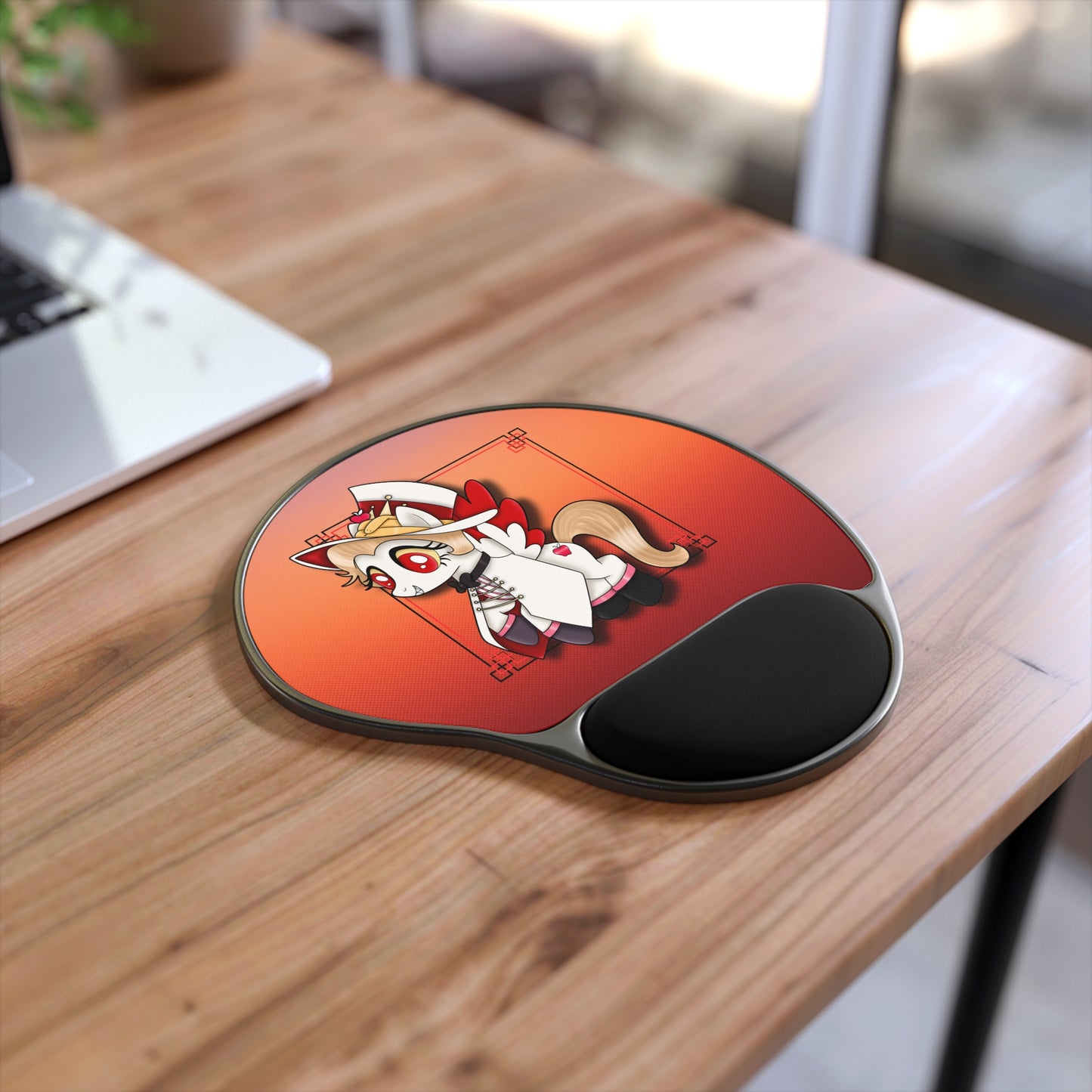 Pony Lucifer Mouse Pad With Wrist Rest