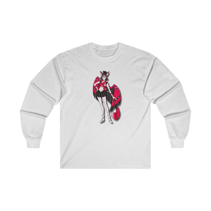 Space Warrior Husk Ultra Cotton Long Sleeve Tee