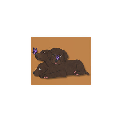 Cerberus Puppy Indoor and Outdoor Silk Posters